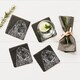 image 4 of The Just Slate Company Set of 4 Cocker Spaniel Slate Coasters
