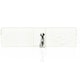 image 1 of Bettacare Premium Extra Tall Multi Panel Flexible Dog Barrier, up to 370cm Wide, White, 105cm Tall, Dog Barrier for Pets Dogs and Puppy | White