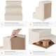 image 5 of Dog Steps Paw Path - staircase for dogs and cats | Cream | sand | 45 x 37 x 34,50 cm | 1