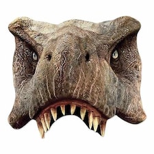 T-Rex Dinosaur Jurassic World Cardboard Face Mask