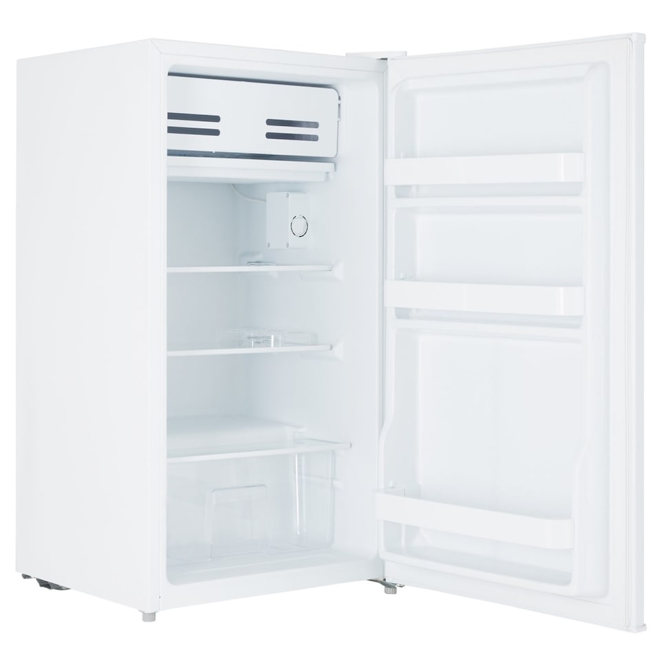 image 1 of Cookology UCIF93BK Freestanding under counter Fridge in White - 93 Litre Capacity - Adjustable Temperature Control & Legs - With Chiller Box