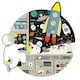 image 2 of Floss & Rock 3 In 1 Jigsaw Puzzle - Space Station