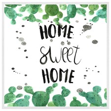 Home sweet home (Picture Frame) White | XS