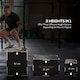 image 3 of SPORTNOW 41/51/61cm Pylometric Jump Box, Wooden Pylo Box for Home Gym | Black