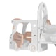 image 4 of Living and Home 3-in-1 Kids Toddler Swing, Slide, and Climber Playset - Pink