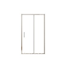 Aica Bathrooms 1700x1850mm Sliding Shower Enclosure Shower Screen WalK In Glass Door Cubicle | Chrome