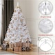 image 4 of Yaheetech 183cm Artificial Christmas Tree with Foldable Stand