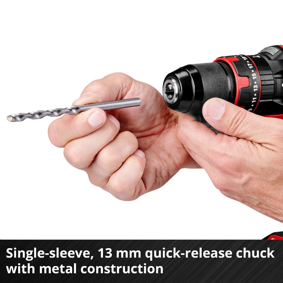 image 1 of Einhell TE-CD 18/44 Li-i Power X-Change Combi Drill 18V with 1 x 2.5Ah Li-ion battery.