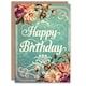 image 1 of Gardenia Flower Blooms Floral Design Woman Her Birthday Card