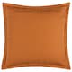image 3 of Yard Holmfirth Canvas Outdoor Cushion | Orange | Pecan