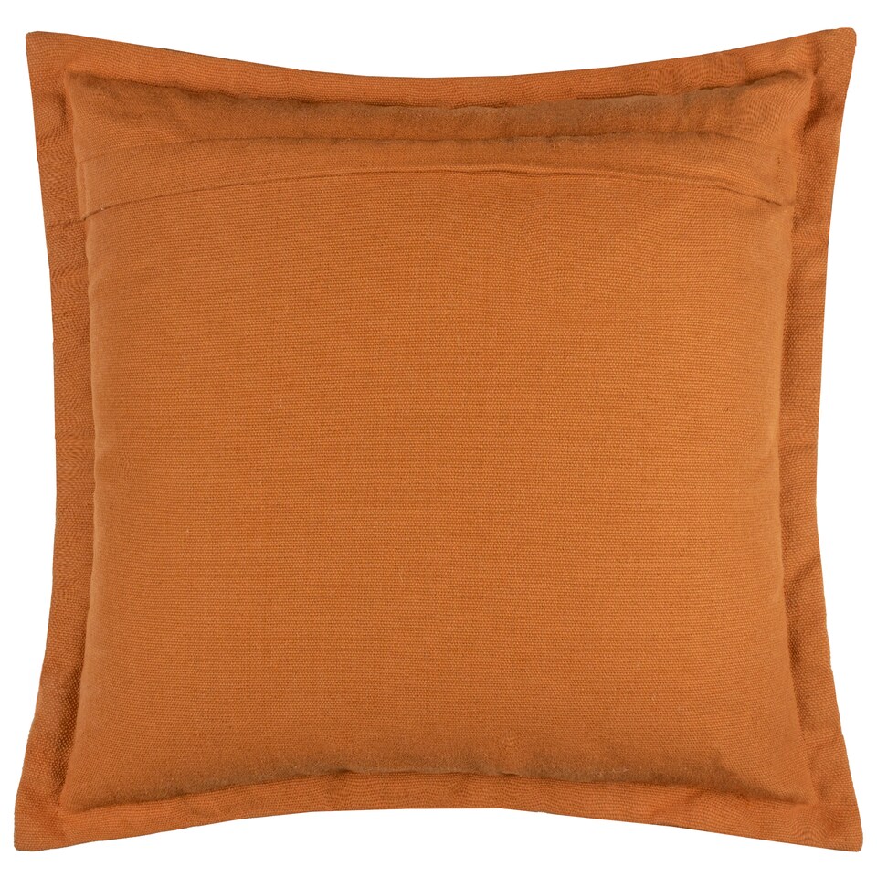 image 1 of Yard Holmfirth Canvas Outdoor Cushion | Orange | Pecan
