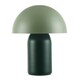 image 3 of Modern Rechargeable Mushroom Table Lamp in Forest and Olive Green - Touch Dimmer | Green | Forest Green | 1