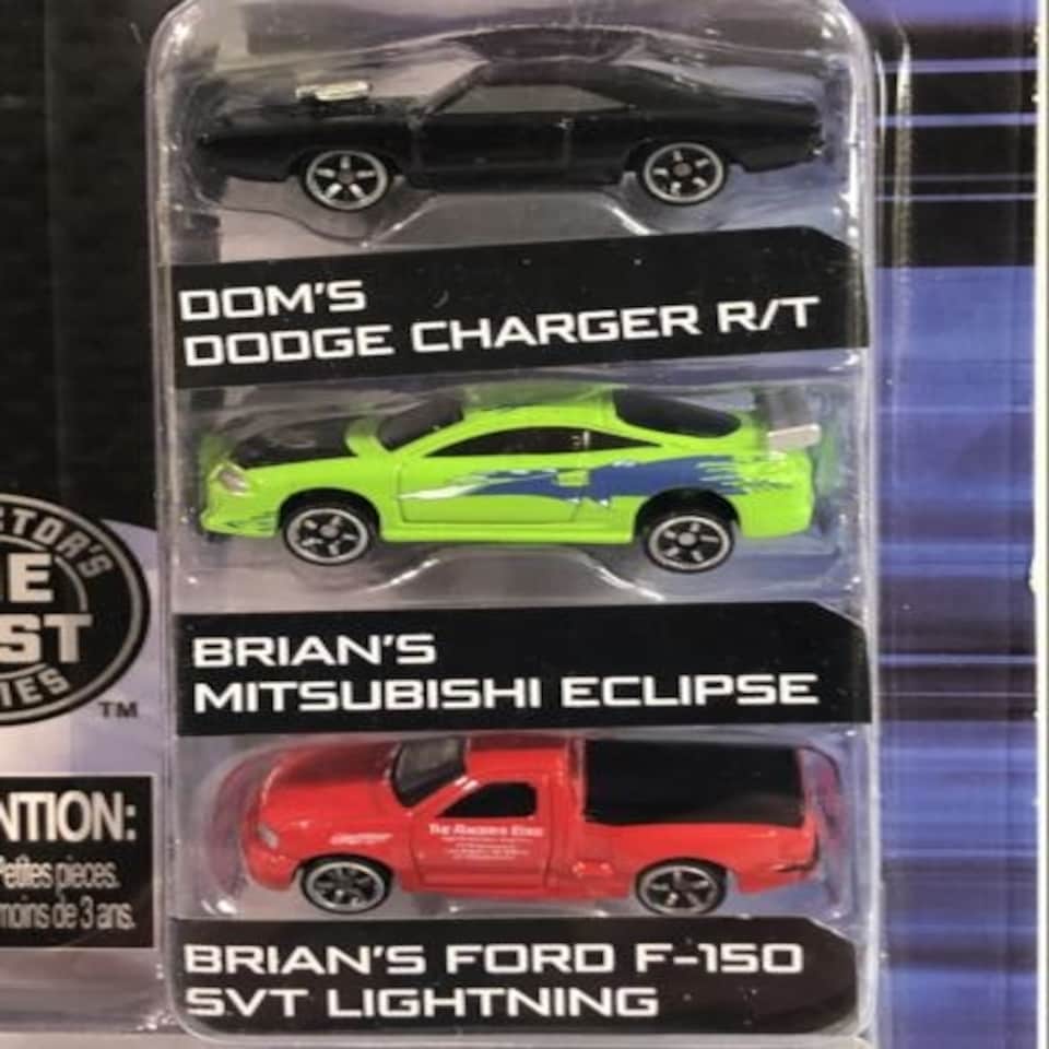 image 1 of Fast and Furious Nano Hollywood Rides 3 Pack 1-3 NV Jada 31123