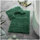 image 2 of VELVETIO Bath Mats & Pedestal Mat Set Anti Slip Super Soft Water Absorbent Green