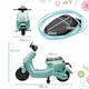image 5 of AIYAPLAY 6V Kids Electric Motorbike, Ride on Motorbike with Headlight, Music, Forward Reverse, Training Wheels, for Ages 18-36 Months, Green