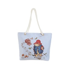 Signare Beach Bag - Paddington Bear Marmalade Blue