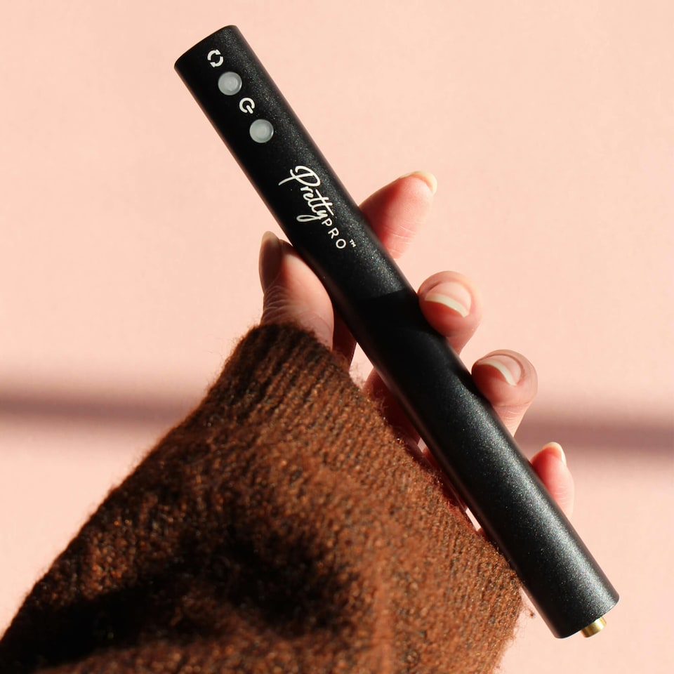 image 1 of Pretty Pro File It Portable Electric Nail File Black