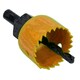 image 4 of 11pc Hole Saw Round Cutter Drill Arbor 19 - 64mm Cutters Circle Saws In Case