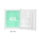 image 4 of HYE Mini Fridge 40 Litre Table Top Fridge - White RF01MBF40W01 White
