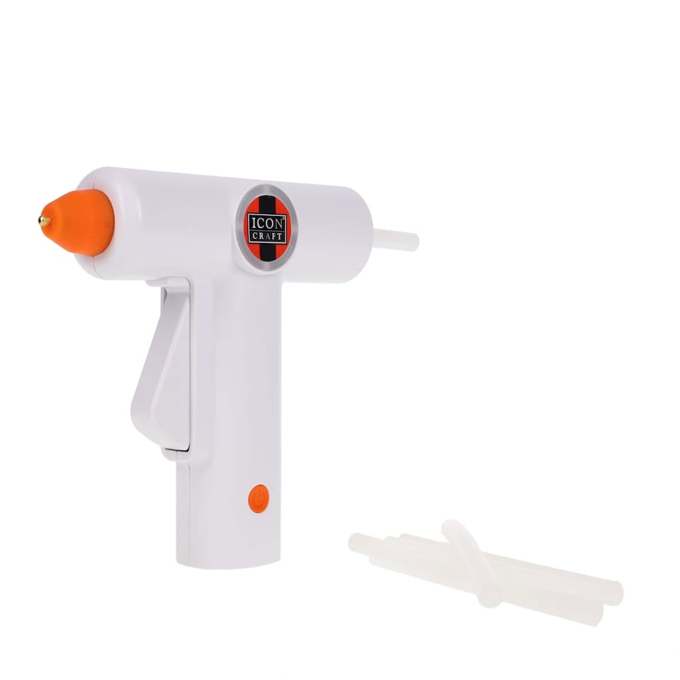 image 1 of Cordless Hot Melt Glue Gun with Glue Sticks by Icon Craft