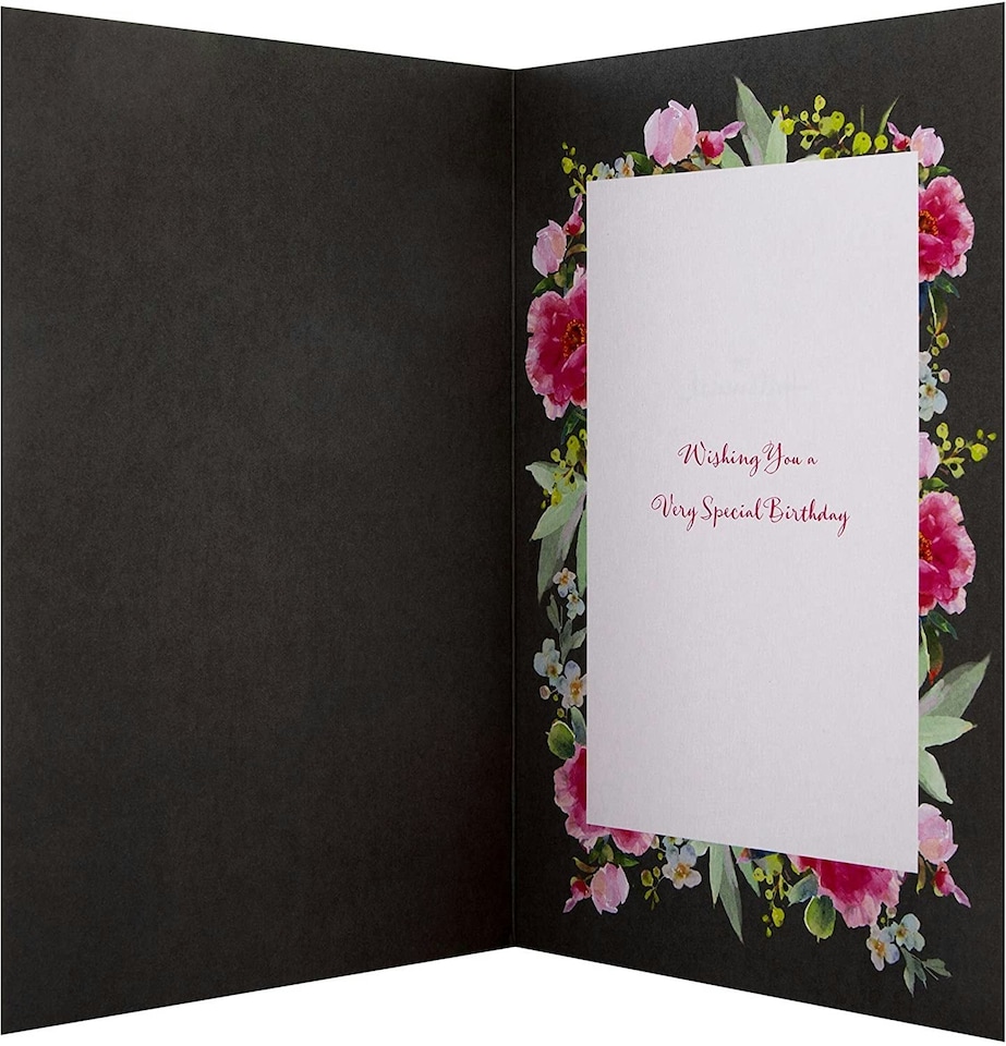 image 1 of Classic Floral Design Daughter Birthday Card