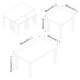 image 5 of URBNLIVING Wooden Nesting Stacking Tables Set Of 3 | Multi | Cedar Grey | 3