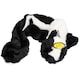 image 6 of Set of 3 Plush Soft Unstuffed Chipmunk, Skunk & Rabbit Dog Toy With Squeak