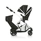 image 5 of Hauck Duett 2 Tandem Pushchair - Black