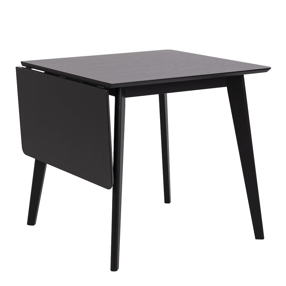 image 1 of Roxby Extending Dining Table 80-120cm in Black