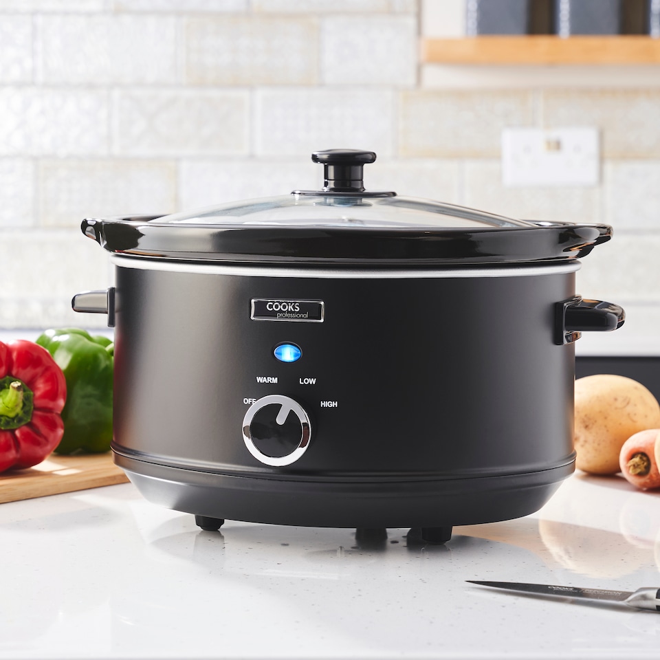 image 1 of Cooks Professional 3.5L Slow Cooker with Lid, Removable Bowl & 3 Heat Settings