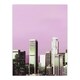 image 3 of Carol M Highsmith Los Angeles Pink Skyline Photograph Framed Wall Art Print A3