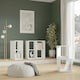 image 5 of Mauro 2x2 Storage Unit in White High Gloss/White