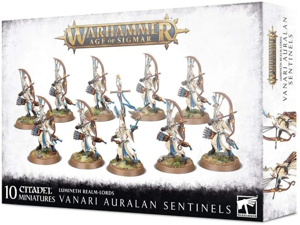 image 1 of Games Workshop Warhammer Age of Sigmar Lumineth Realm-Lords: Vanari Auralan Sentinels
