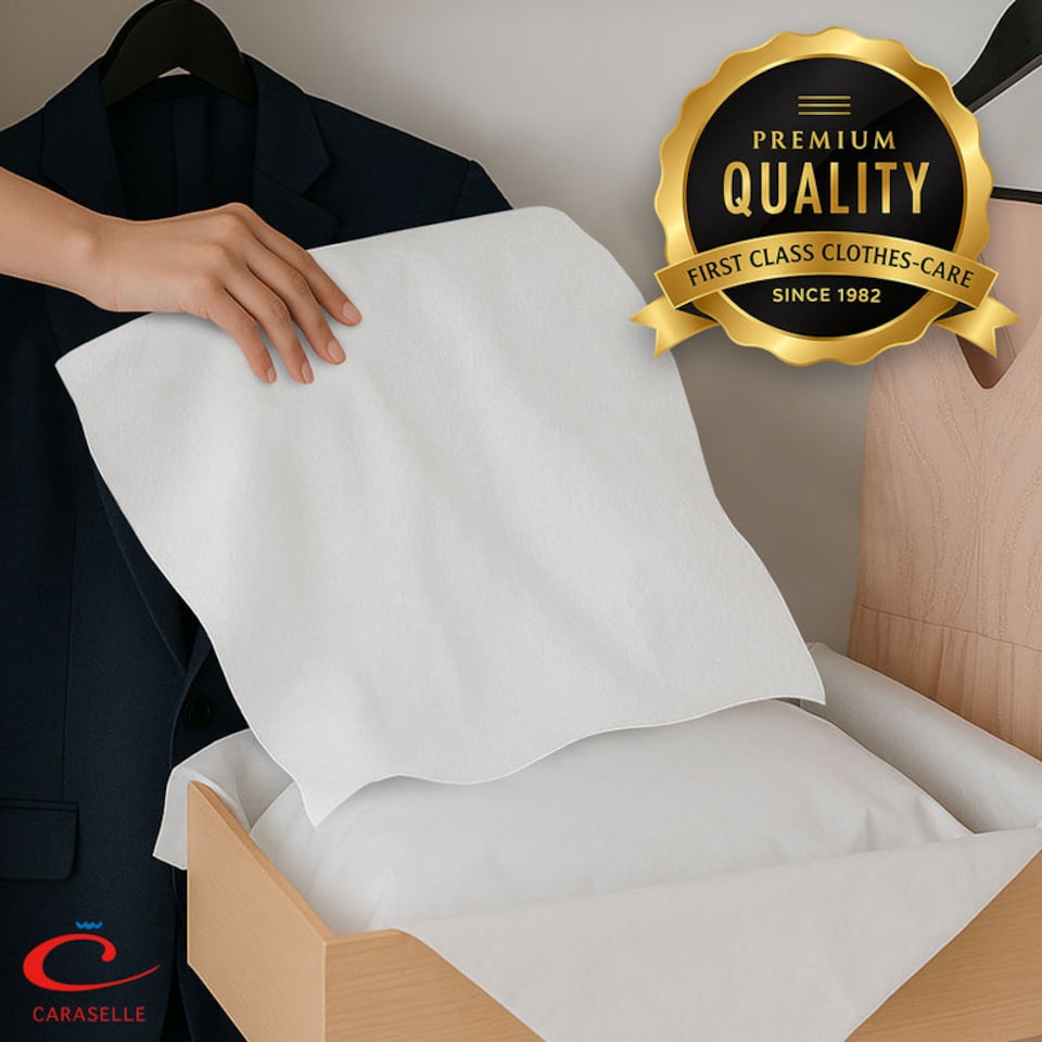 image 1 of 2 x Caraselle Jumbo Large White Acid Free Tissue Paper - 50 Sheets in total (75 x 100cm) | White | XL