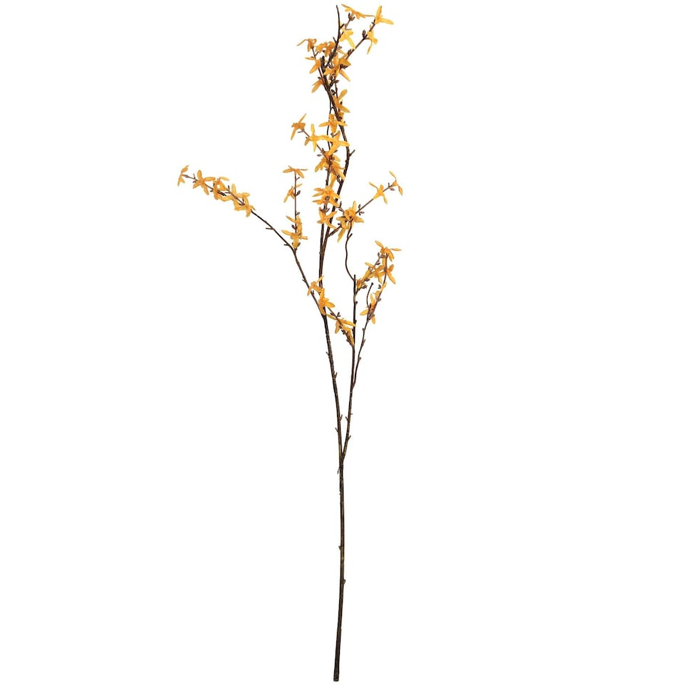 image 1 of Hill Interiors Artificial Winter Jasmine - Vibrant Yellow - One Size