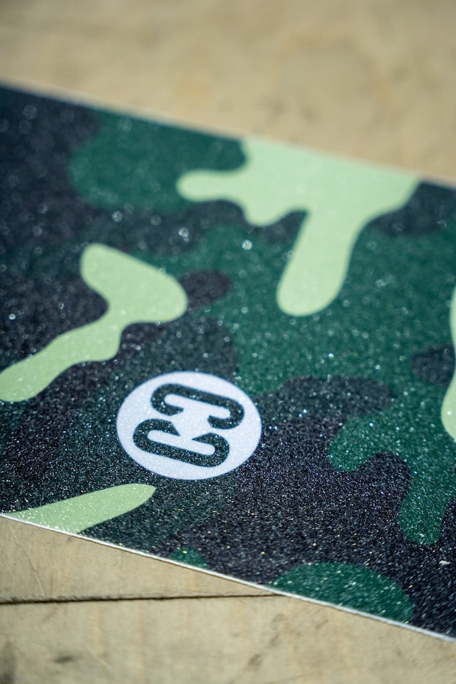 image 1 of CORE Skateboard Griptape 9x33" - Camo