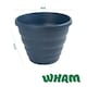 image 5 of Wham Beehive  m Round Plastic Garden Planter | Blue | Navy