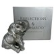 image 4 of Leonardo Reflections Silver Sitting Elephant Calf Figurine