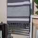 image 6 of Nicola Spring Deluxe Turkish Cotton Bath Towel - 157 x 87cm - Steel Grey | Grey | Steel Grey