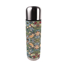 Blue Strawberry Thief Large Reusable Thermal Flask