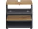 image 4 of Thessa Sink Cabinet 60cm with 1Flap Anthracite Oak Look | Grey | Anthracite/Oak