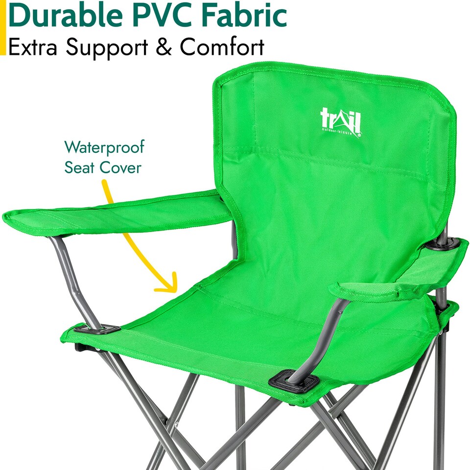 image 1 of Eagle Kids Camping Chair - Green