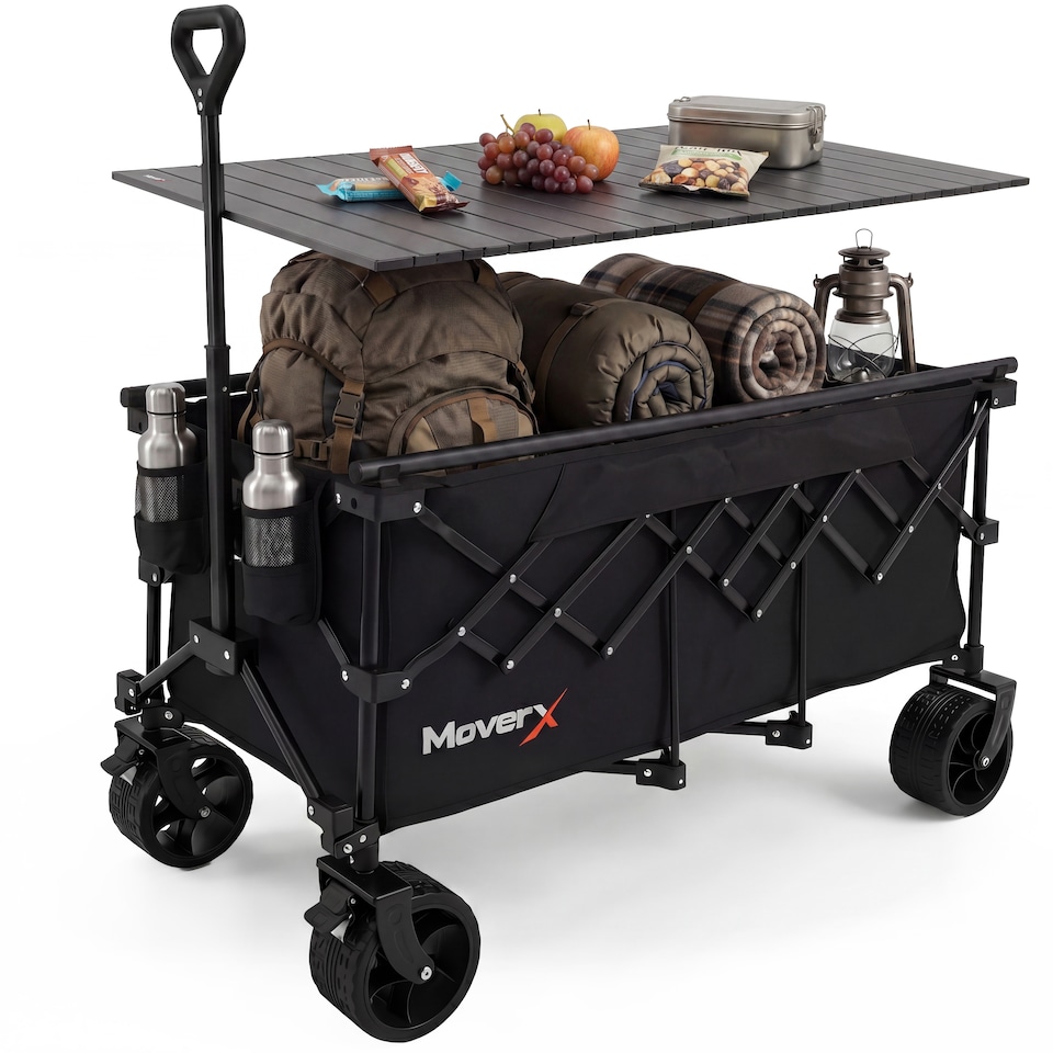 image 1 of MoverX 300L/180kg 2-in-1 Camping Tabletop Trolley / Table