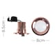 image 6 of ValueLights 10 Pack Fire Rated Copper Downlights | Copper
