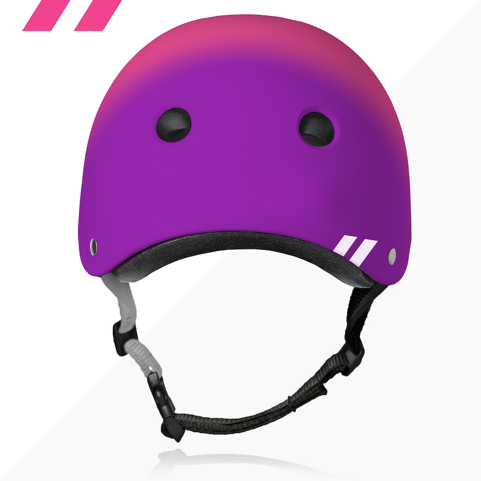 image 1 of Kids Multi Sport Helmet Pink-Purple 14+