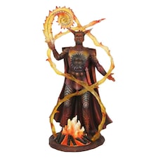 Anne Stokes Fire Elemental Wizard Collectable Figurine - Multicoloured - One Size