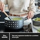 image 3 of Prestige Disney Monochrome Mickey Mouse: Ceramic Non-Stick Saucepan & Lid, 20cm