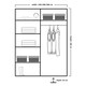 image 5 of Sliding Wardrobes 4u High Gloss Sliding Door Wardrobe with Full Mirror - 150cm 180cm and 203cm | Grey | Grey 200cm