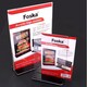 image 5 of Vertical Design T-Shape Acrylic Sign Holder 14.8 x 21cm