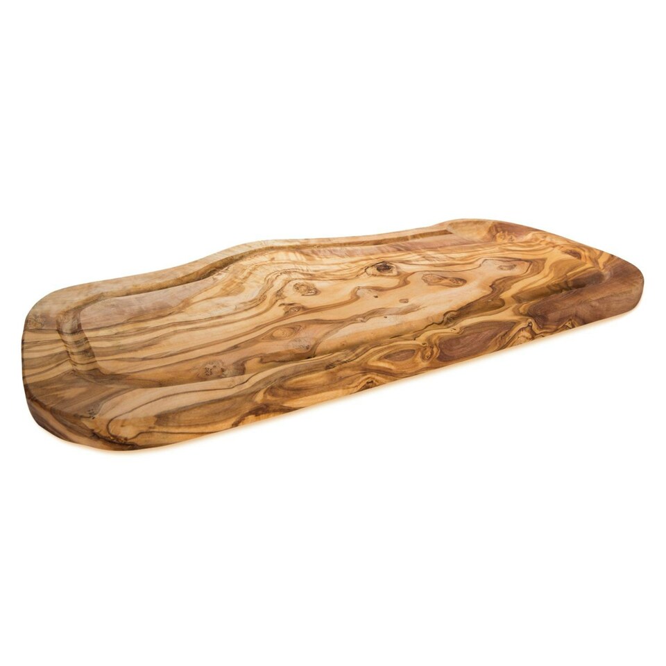 image 1 of Verano Spanish Ceramics Olive Wood Carving Board - 45cm Brown